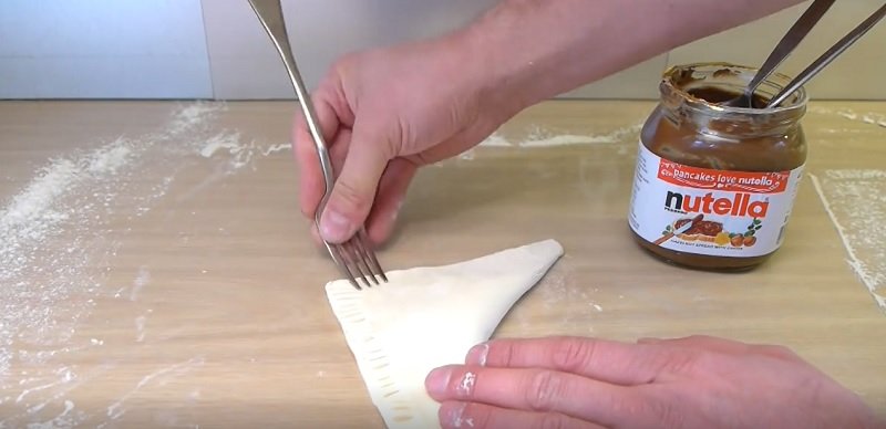 пирожки с «Нутеллой»