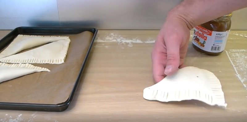 пирожки с «Нутеллой»