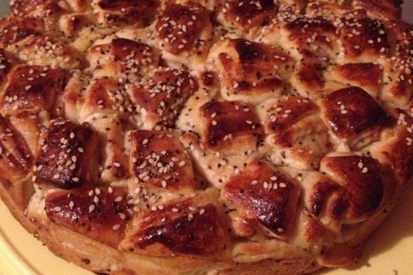 Рецепт слоеного пирога с джемом