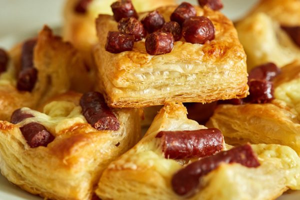 Рецепт закусочных слоек «Наполеон»