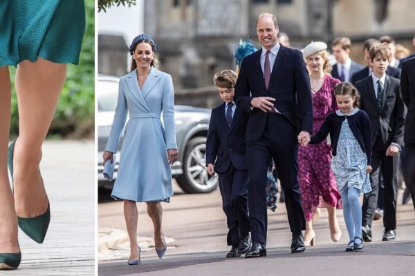 Кейт Миддлтон плывет на шпильках, но эта обувь безнадежно устарела