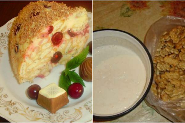 Сметанный торт с особым ингредиентом: 15 минут на приготовление, даже печь не придется!