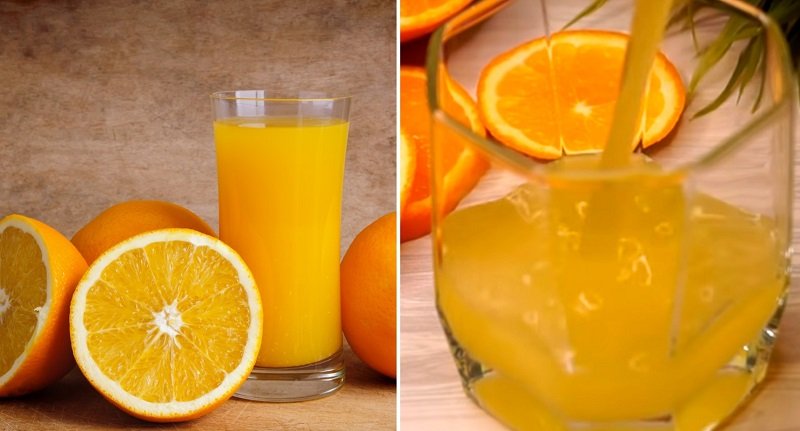 Сок из апельсинов и лимонов, моментально спасающий от жажды
