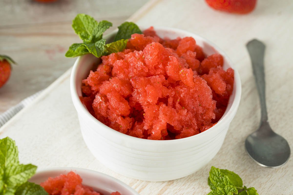 сорбет в креманке