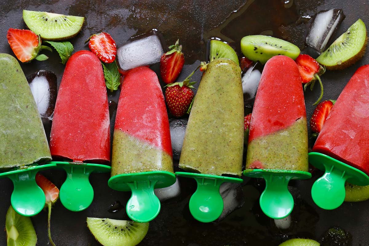 мороженое в формочках