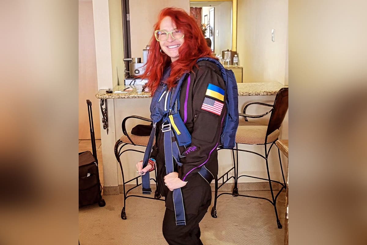 украинка в космосе