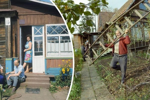 Советские дачи от современных отличались отсутствием заборов, это был кайф