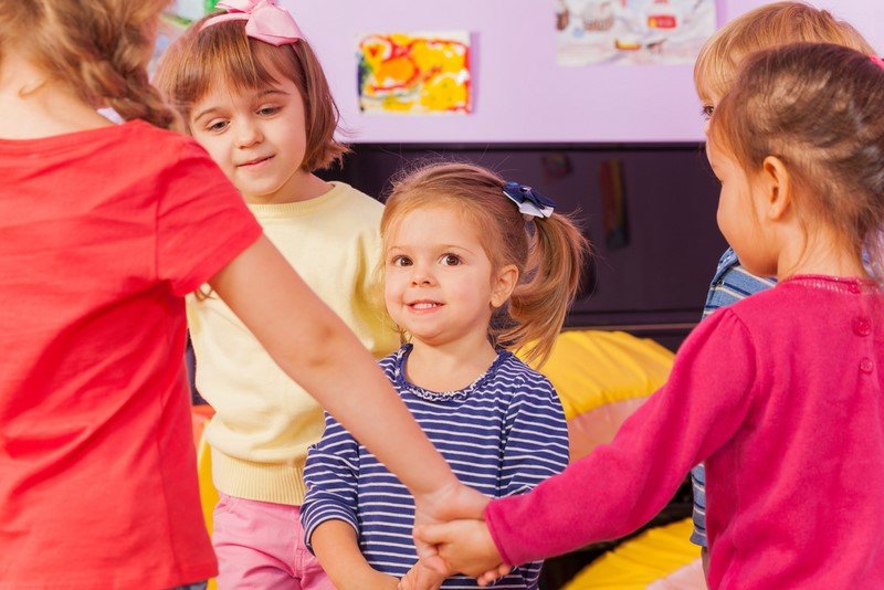 детский сад и дети