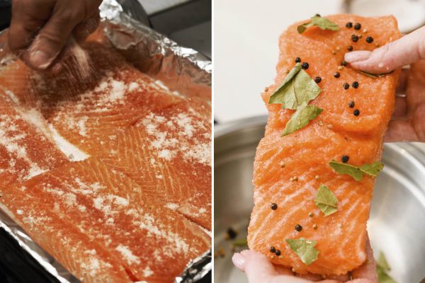 Муж притарабанил домой две знатные рыбины, решила засолить их мокрым и сухим способом, рассказываю, какой лучше