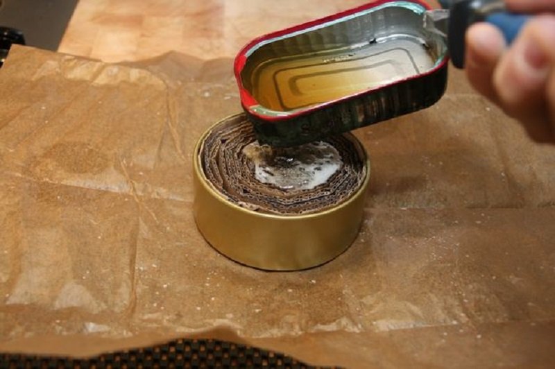 горелка из свечей