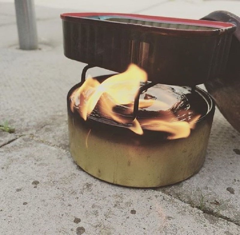 горелка из старых свечей