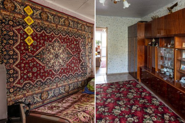 Преимущества ковров на стенах