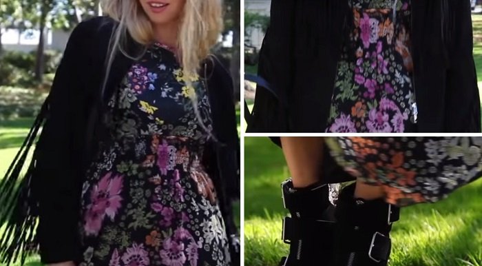 стильное платье