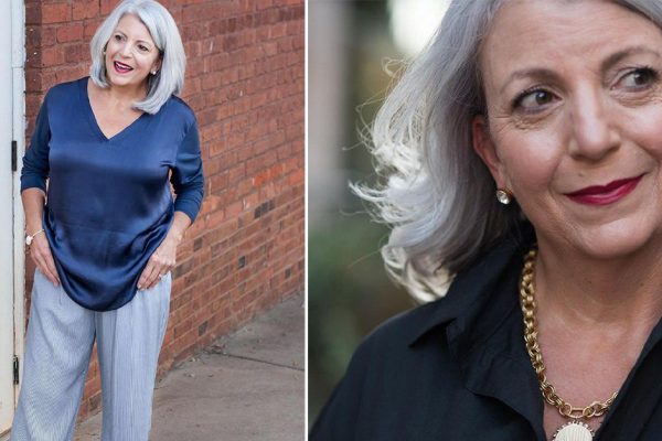 Примеры удачных образов для седовласых дам