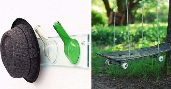 12 потрясающих творений, сделанных из ненужных вещей. Дай вторую жизнь старому хламу!