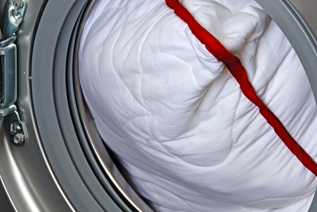 стирка перьевых подушек в стиральной машине