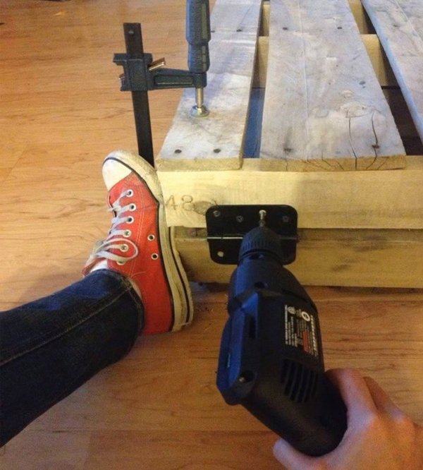 прикрепление петель