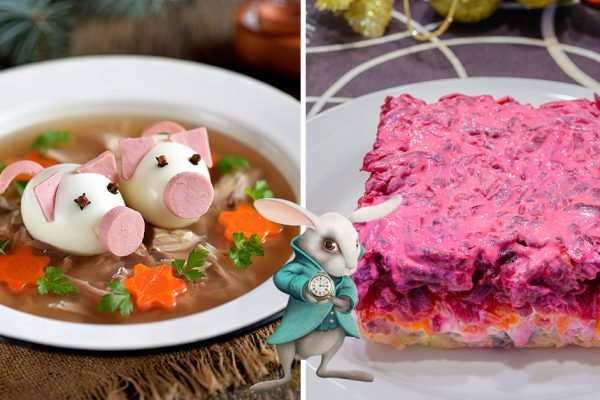 Новогодние блюда, которые строптивый Водяной Кролик не потерпит на столе