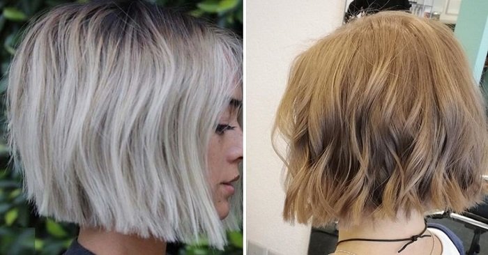 стрижка тупой боб