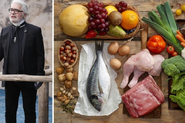 Диета Карла Лагерфельда