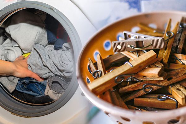 Швея-мотористка экстренно сушит вещи после стирки, показала нам, что делать с мокрой одеждой