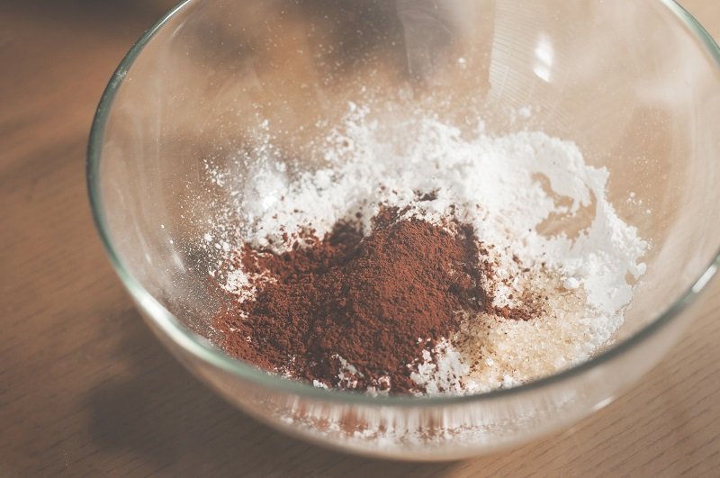 шоколадный пирог