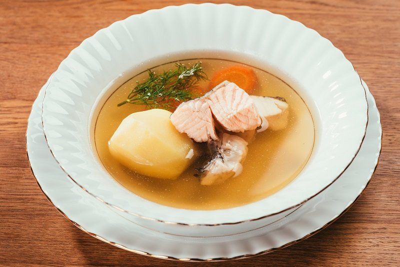 финский суп с лососем