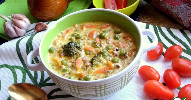 суп с гречкой в мультиварке без мяса