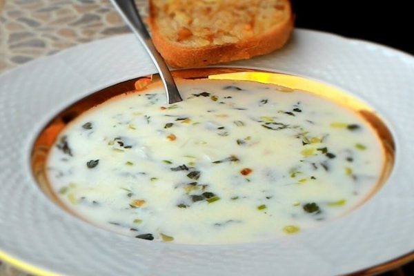 Рецепт супа на основе кисломолочного напитка