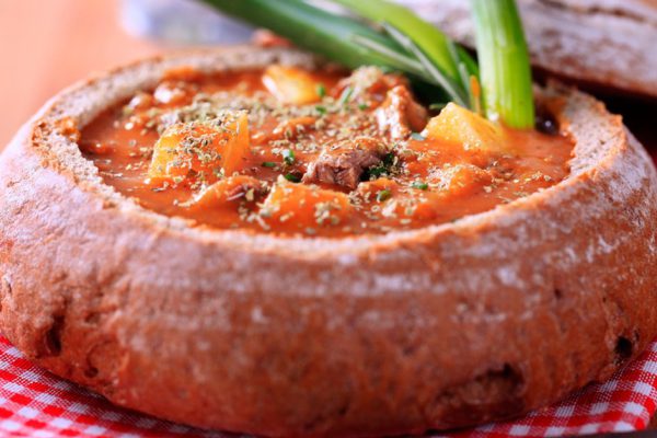 Как приготовить суп в хлебе