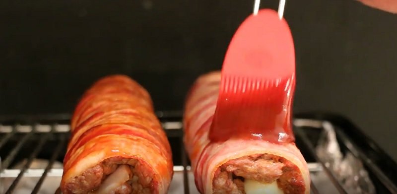 суши с мясом