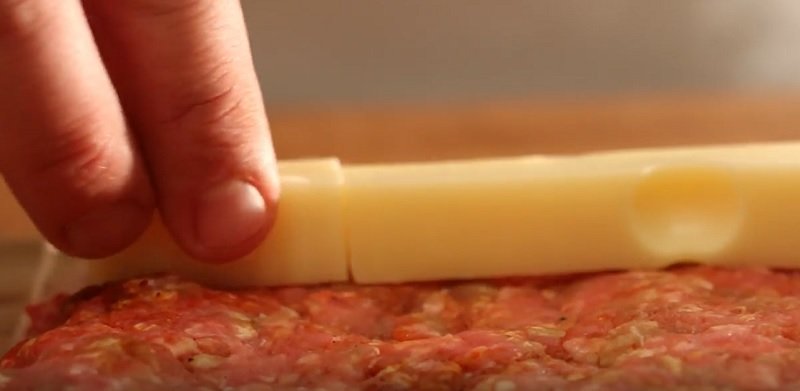 суши с мясом