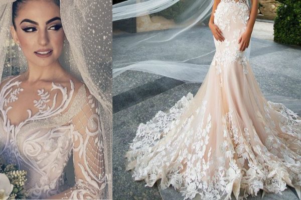 Дух захватывает! Самые стильные свадебные платья 2017 года.