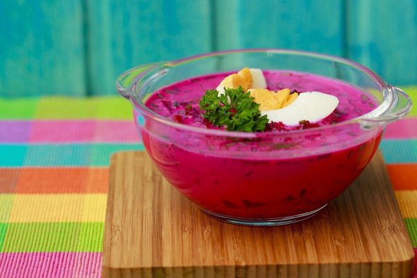 Рецепт холодного свекольника без варки