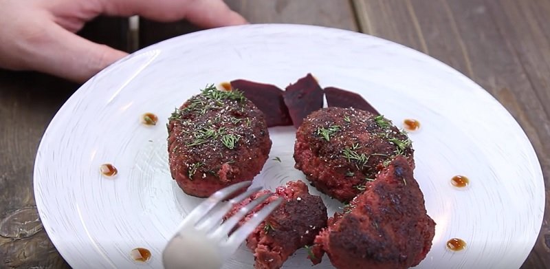 рецепт котлет со свеклой