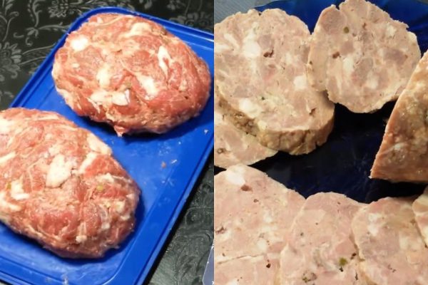 Рецепт домашней колбасы из свинины