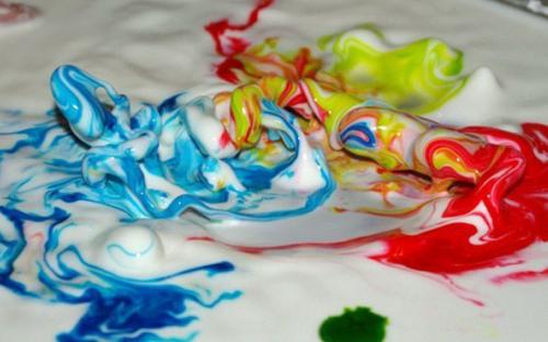 разноцветная жидкость