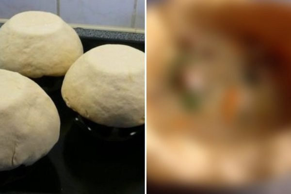 Как сделать тарелки из теста