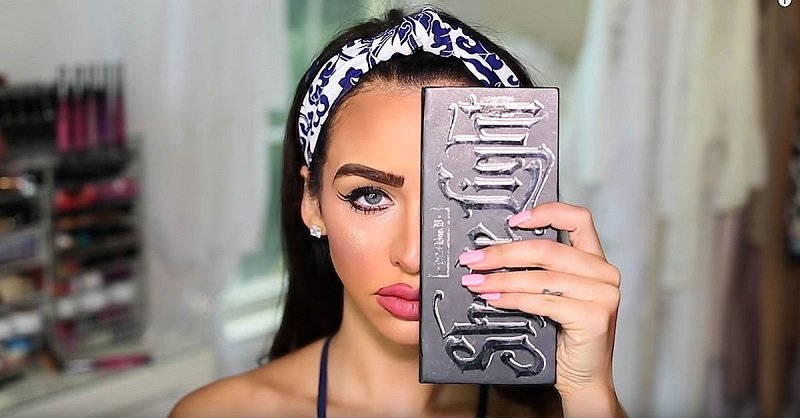 техника макияжа видео