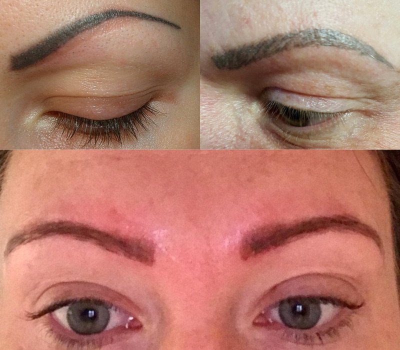 заживление перманентного макияжа