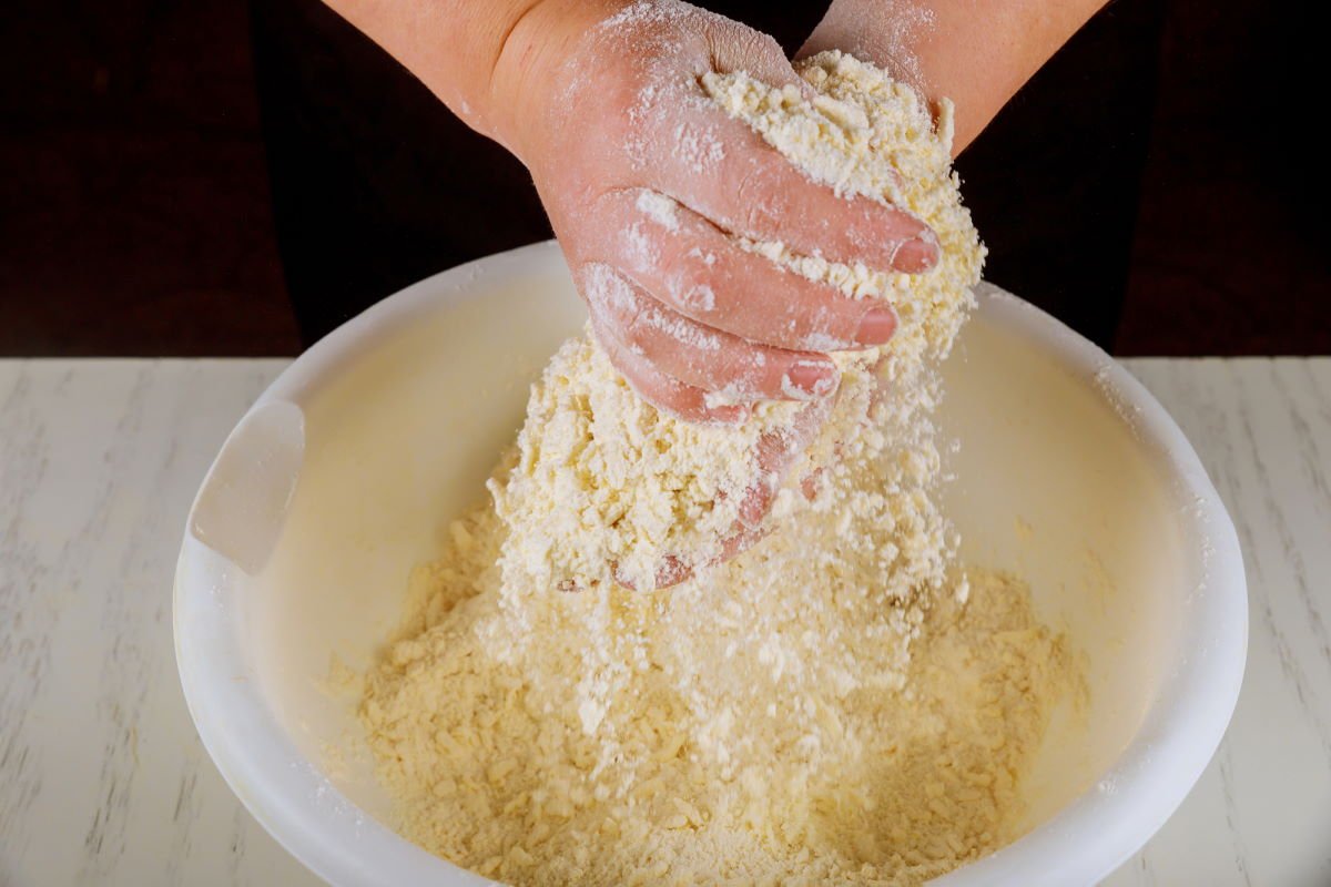 песочные пирожные рецепт