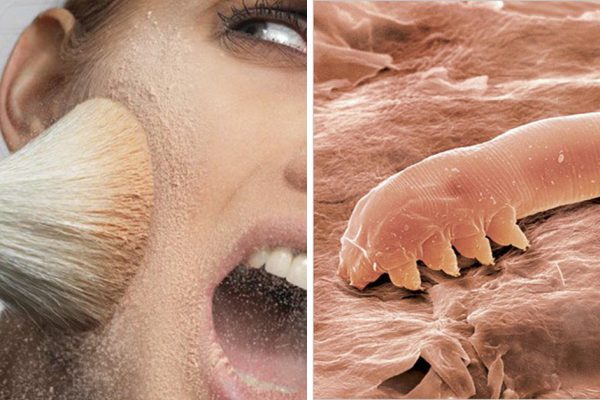 Она просто протестировала пудру в магазине… Обеспечила работу для дерматолога на целый год.