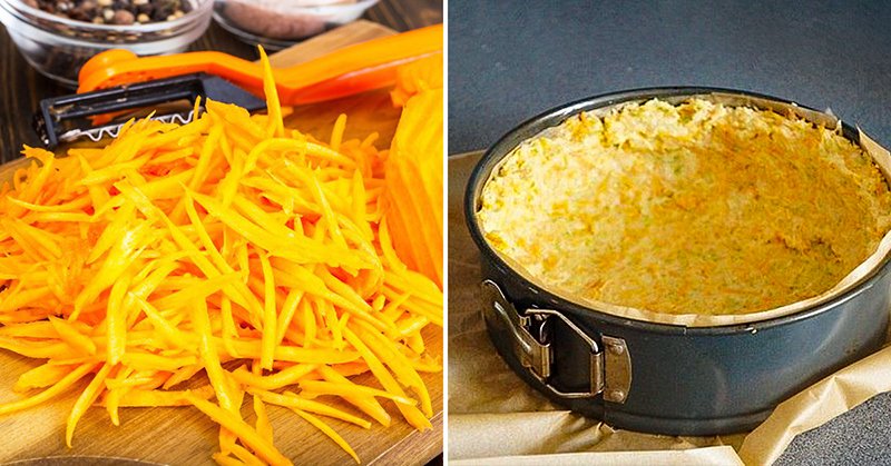 овощной киш рецепт