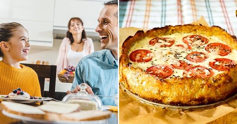 овощной пирог без масла