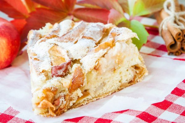 Инструкция по приготовлению пирога с яблоками на песочном тесте