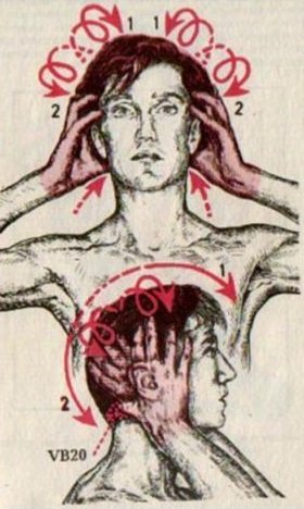 массаж ушей