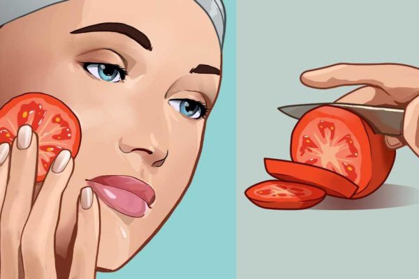 Помести кусочек помидора на лицо и подожди 1 час. С кожей произойдет удивительная перемена!