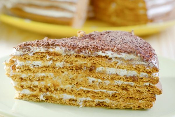 Рецепт приготовления торта из песочного теста