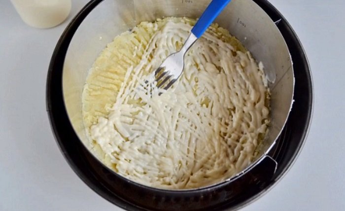 как приготовить селедочный чизкейк