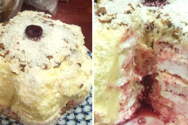 Такие торты не часты у домохозяек: мокрый, с кислинкой десерт «Прихоть»!